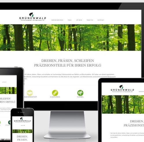 Homepage erstellen